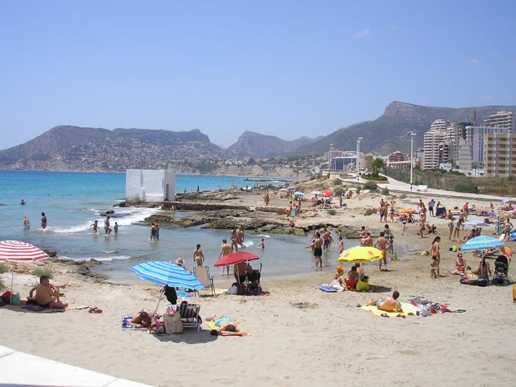 Calpe Beach - Large Image 